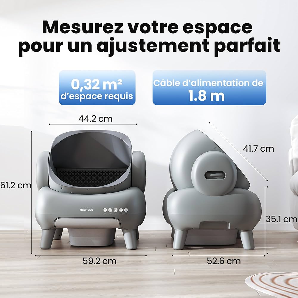 Neakasa M1 – La litière automatique intelligente qui nettoie seule, sans odeur