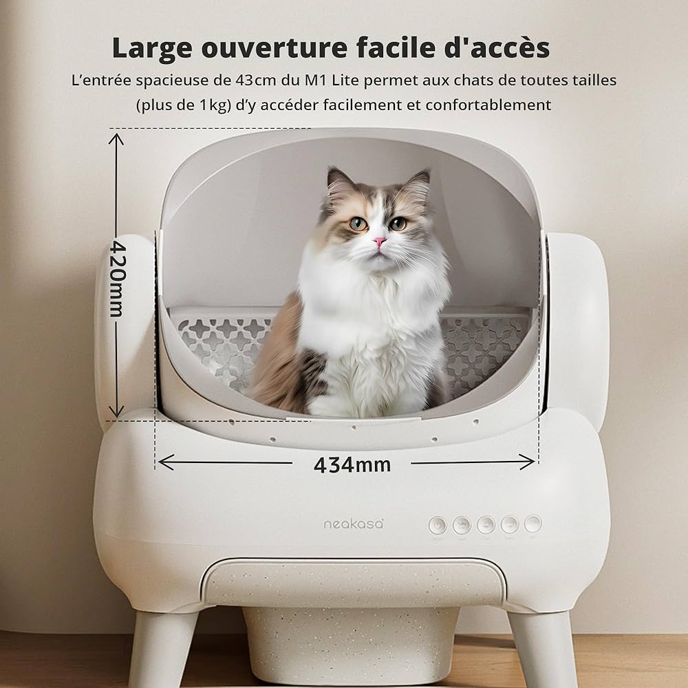 Neakasa M1 – La litière automatique intelligente qui nettoie seule, sans odeur