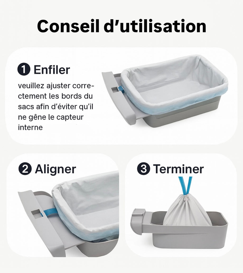 Sacs Poubelles Intelligents Neakasa M1