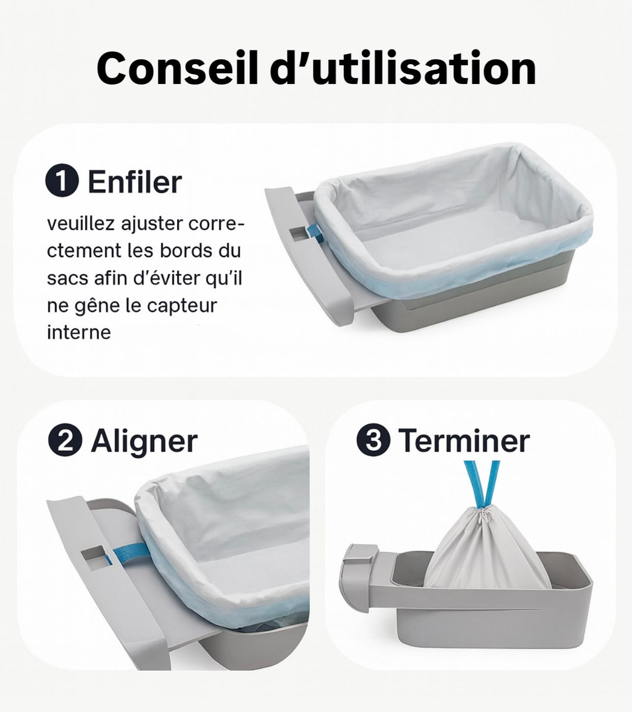 Sacs Poubelles Intelligents Neakasa M1