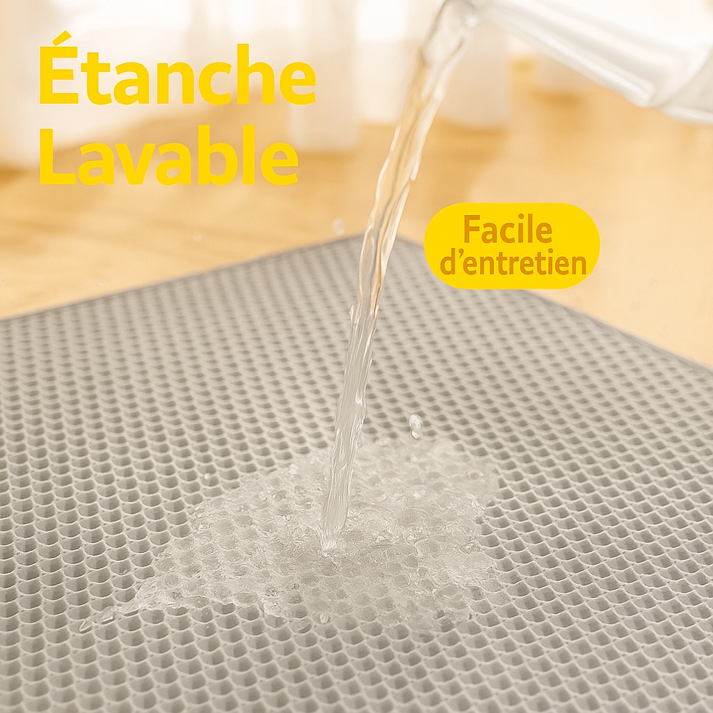 Tapis Anti-Projection pour Litière