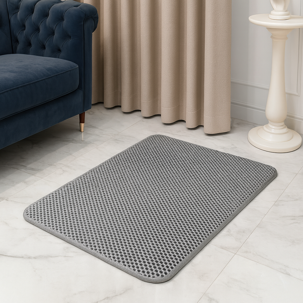 Tapis Anti-Projection pour Litière